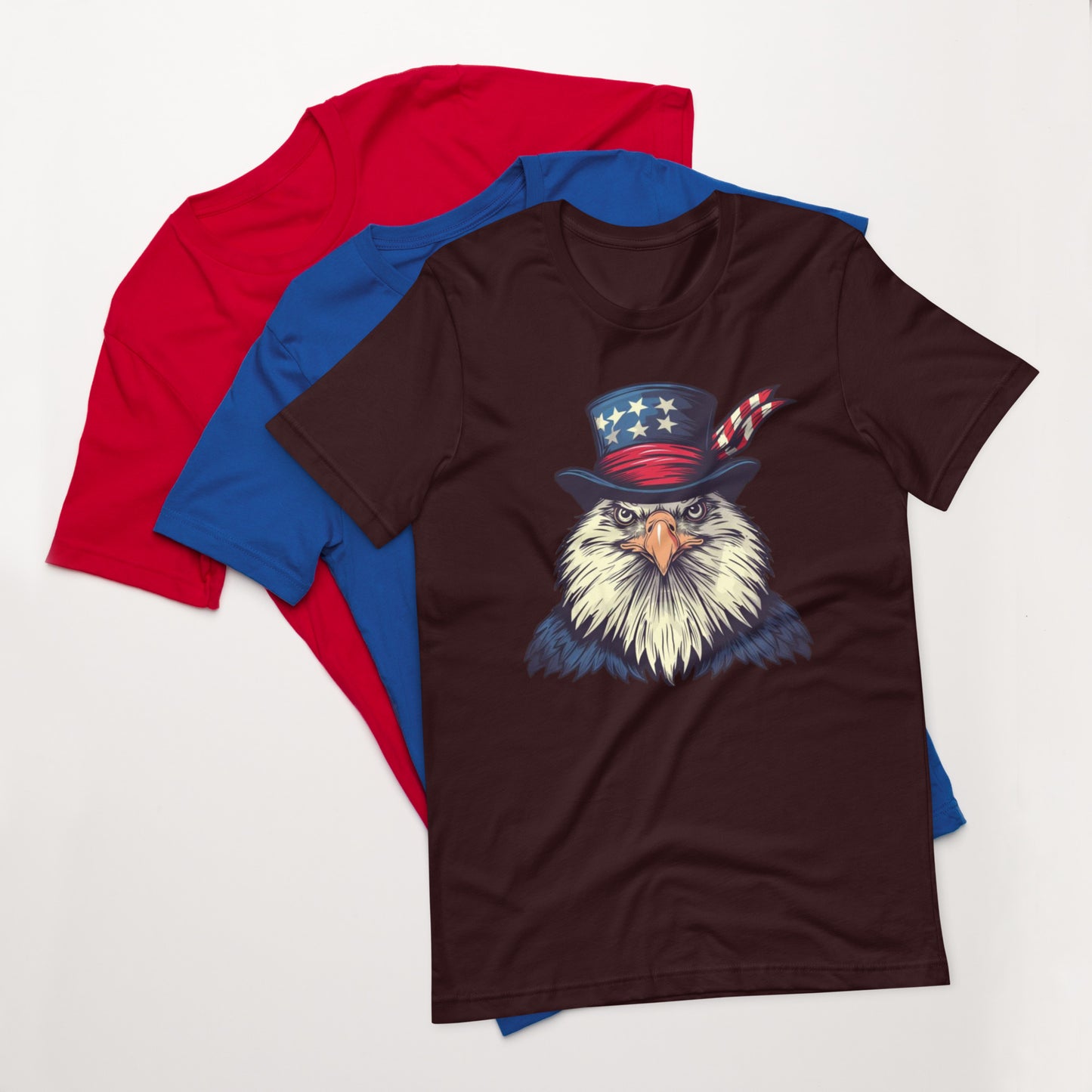 Free Eagle Retro T-Shirt, Strong Patriotic Tee, USA Pride Shirt