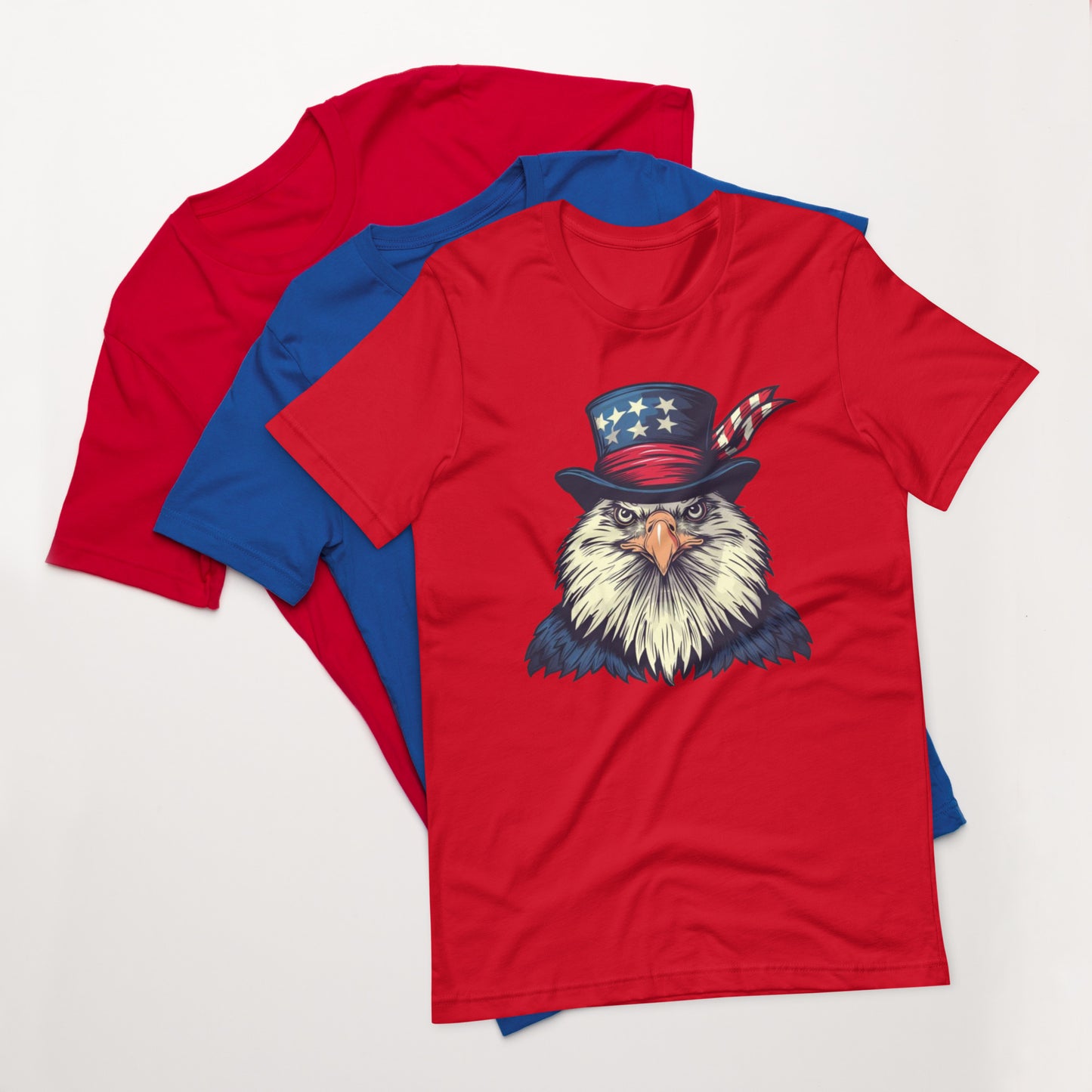 Free Eagle Retro T-Shirt, Strong Patriotic Tee, USA Pride Shirt